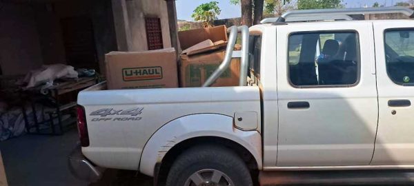 Supplies delivered to Fada N'Gourma by the charity